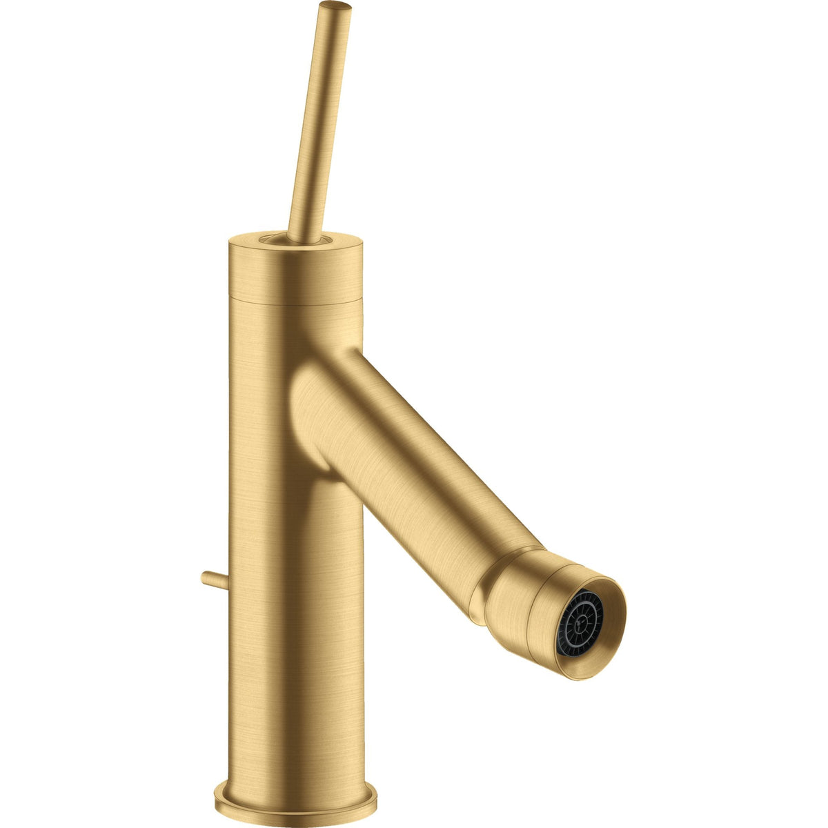 AXOR-Starck-Single-lever-bidet-mixer-with-pin-handle-and-pop-up-waste-set-Brushed-Gold-Optic-10211250