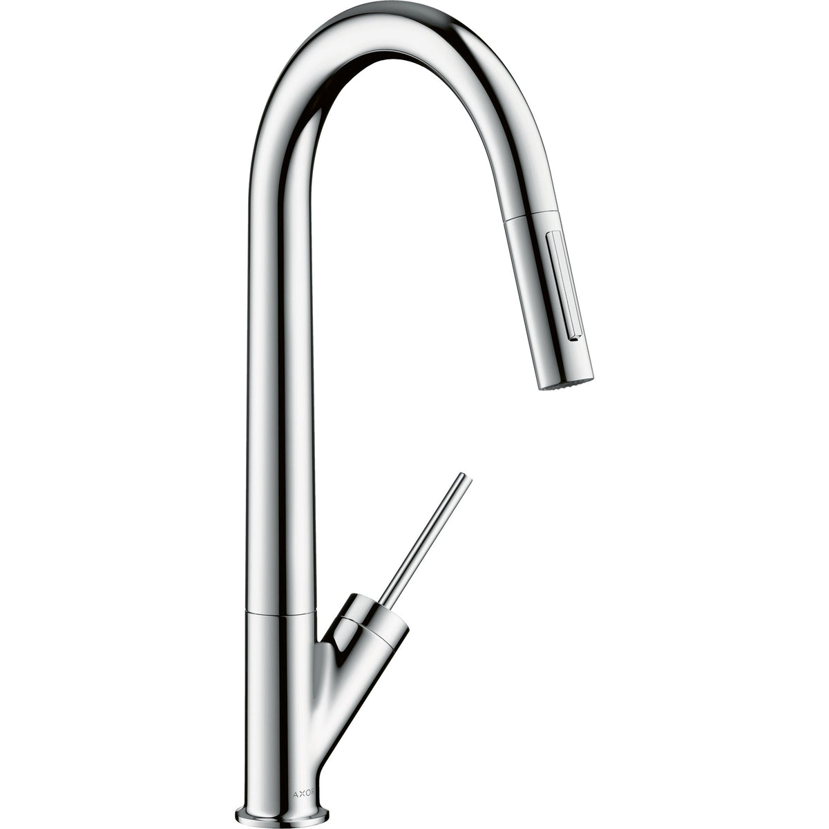 AXOR-Starck-Single-lever-kitchen-mixer-270-with-pull-out-spray-Chrome-10821000