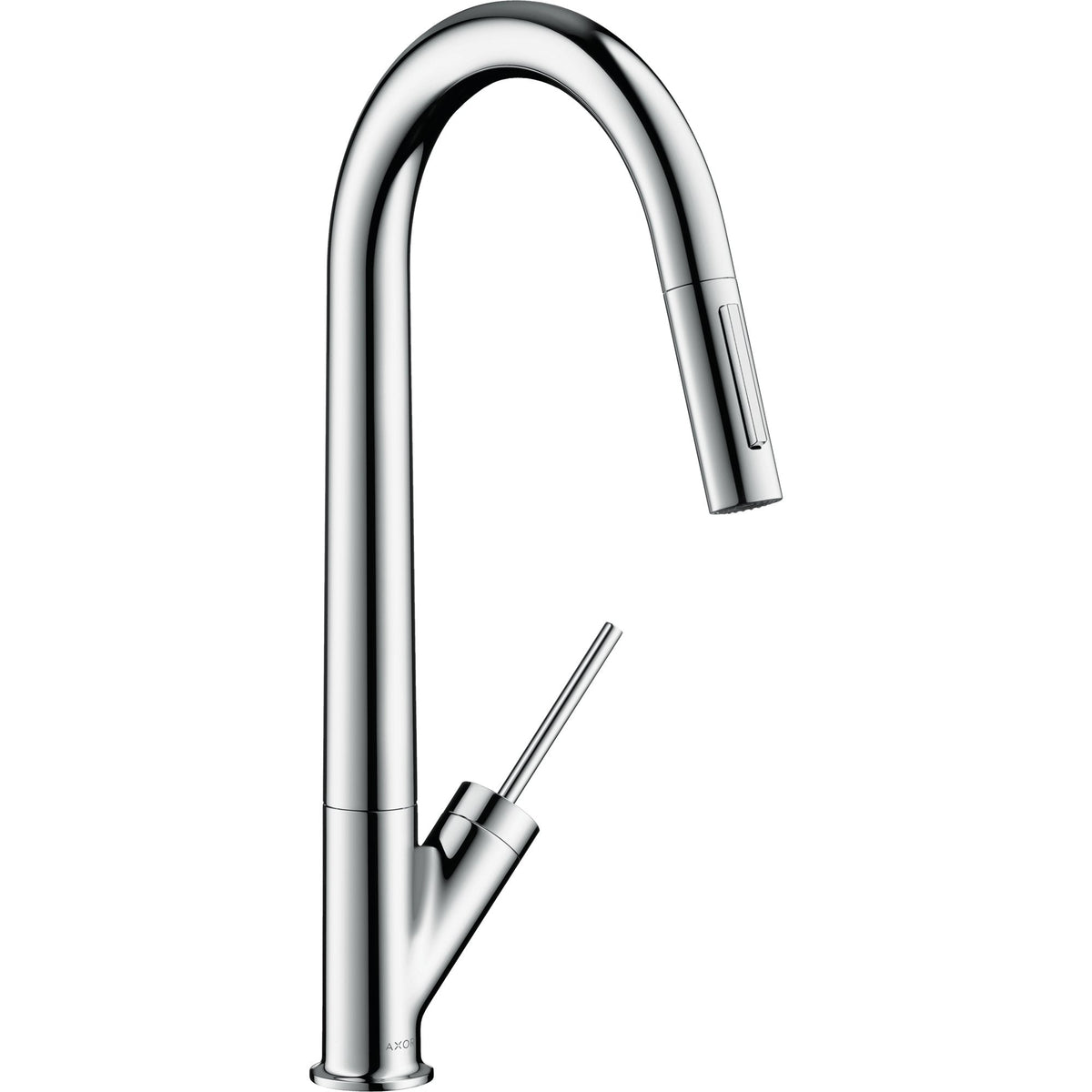 AXOR-Starck-Single-lever-kitchen-mixer-270-with-pull-out-spray-EcoSmart-Polished-Gold-Optic-12800990