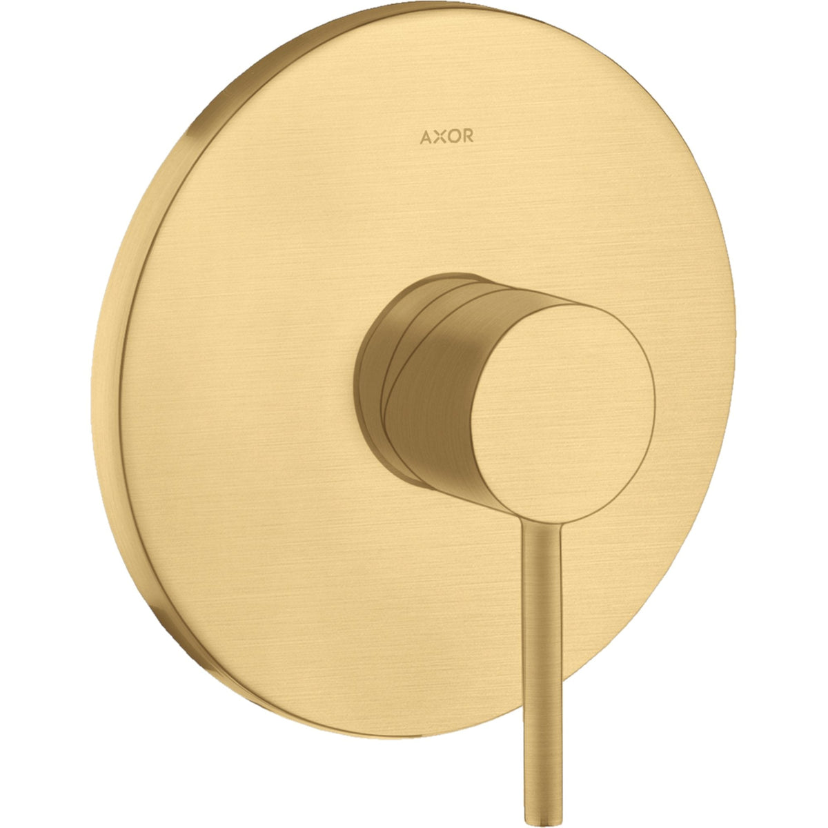 AXOR-Starck-Single-lever-shower-mixer-for-concealed-installation-with-pin-handle-Brushed-Gold-Optic-10616250