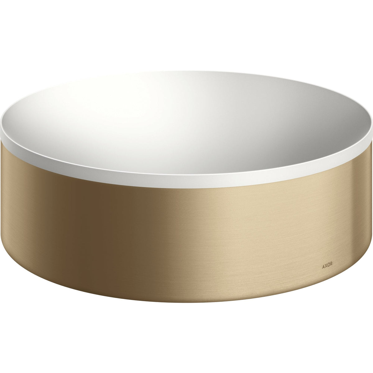 AXOR-Suite-Wash-bowl-300-without-tap-hole-and-overflow-Brushed-Bronze-42000140