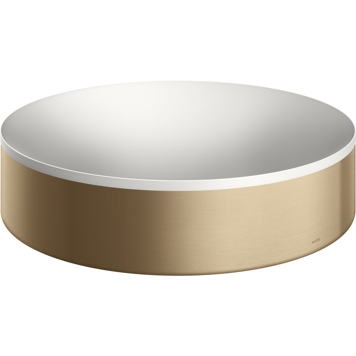 AXOR-Suite-Wash-bowl-400-without-tap-hole-and-overflow-Brushed-Bronze-42001140