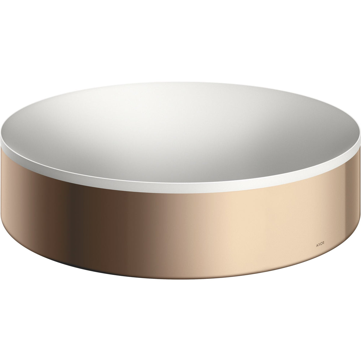 AXOR-Suite-Wash-bowl-400-without-tap-hole-and-overflow-Polished-Red-Gold-42001300