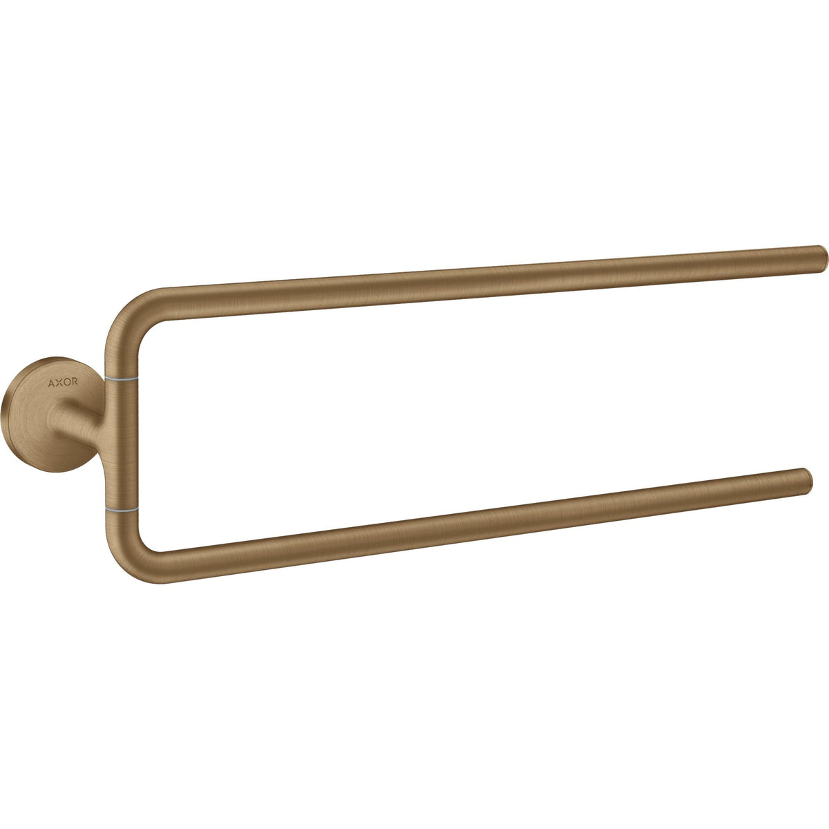 AXOR-Universal-Circular-Towel-holder-twin-handle-Brushed-Bronze-42822140