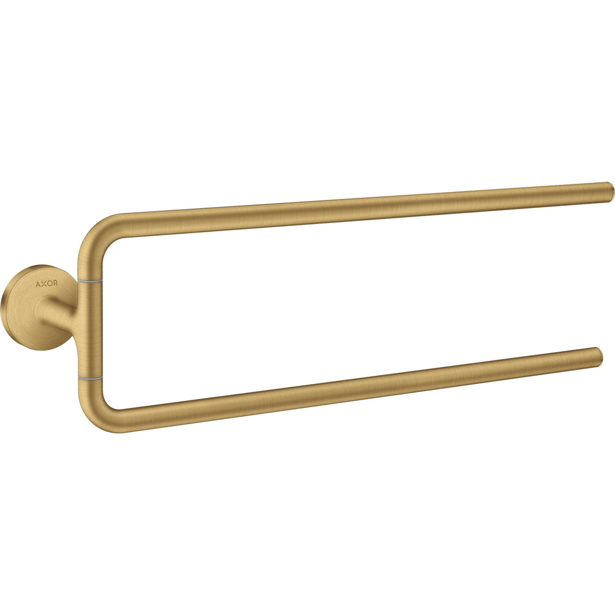 AXOR-Universal-Circular-Towel-holder-twin-handle-Brushed-Gold-Optic-42822250