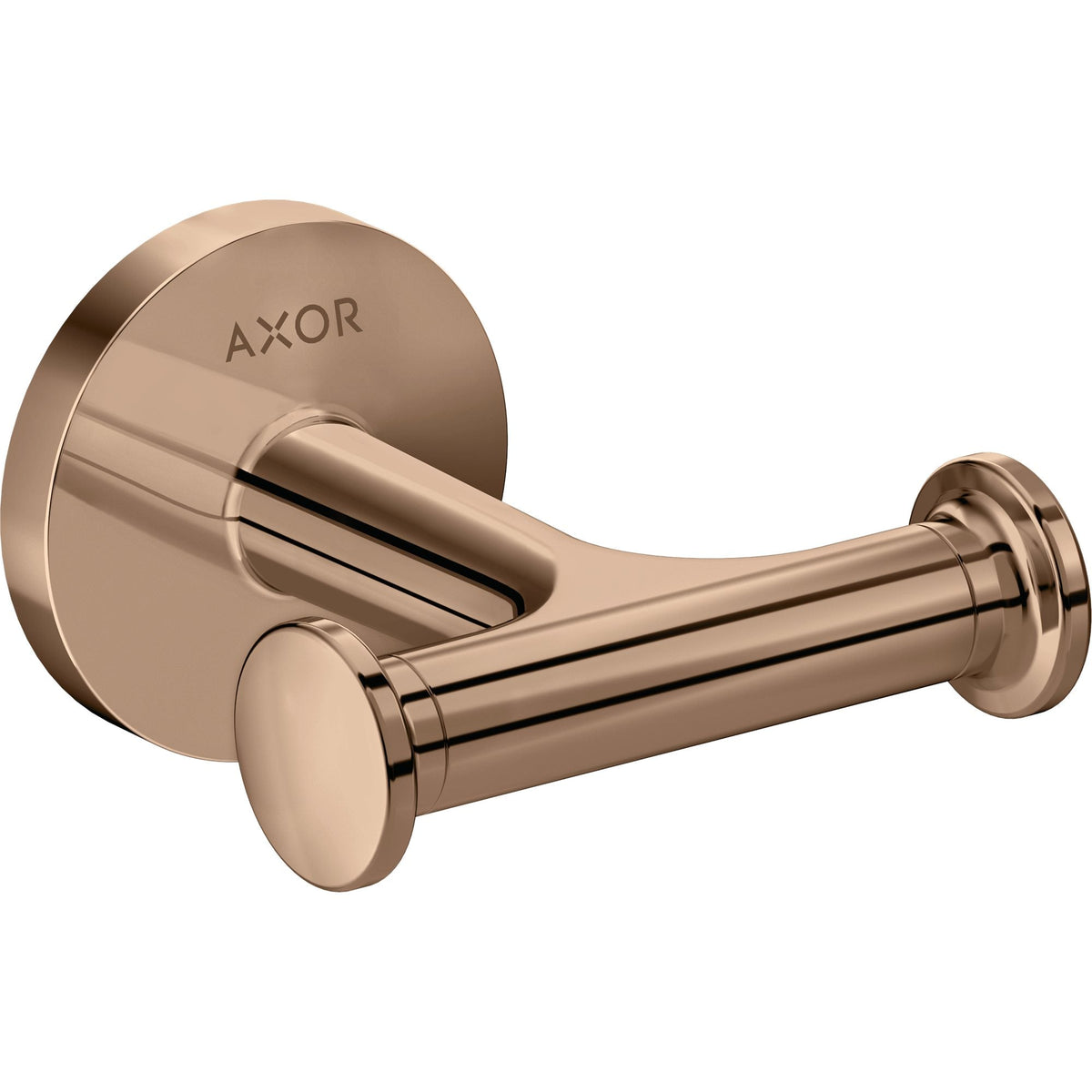 AXOR-Universal-Circular-Towel-hook-double-Polished-Red-Gold-42812300