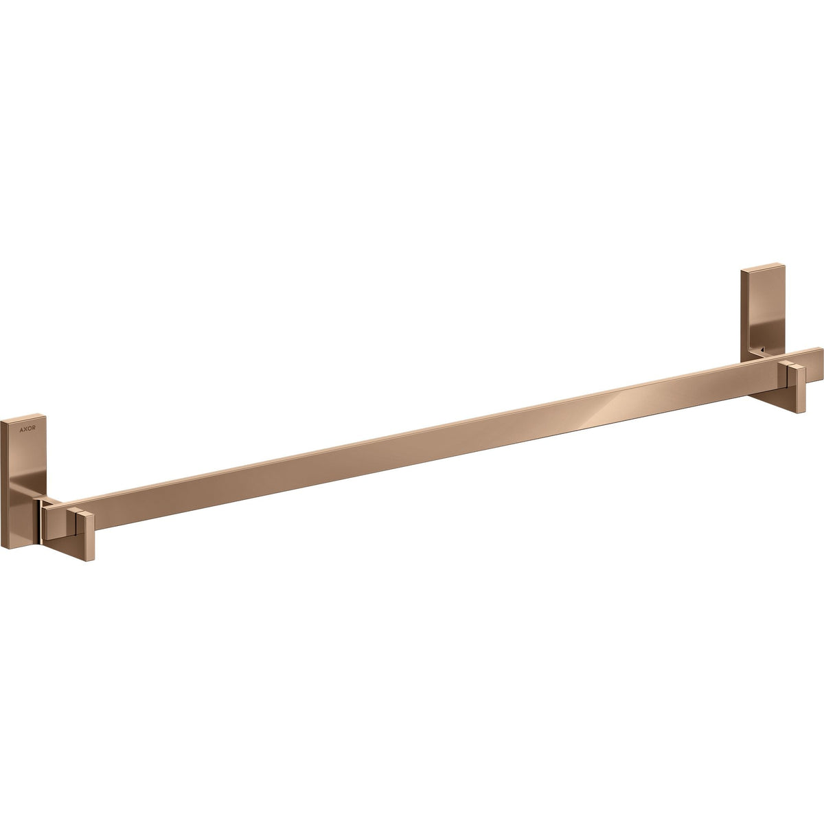 AXOR-Universal-Rectangular-Bath-towel-rail-800-mm-Polished-Red-Gold-42683300