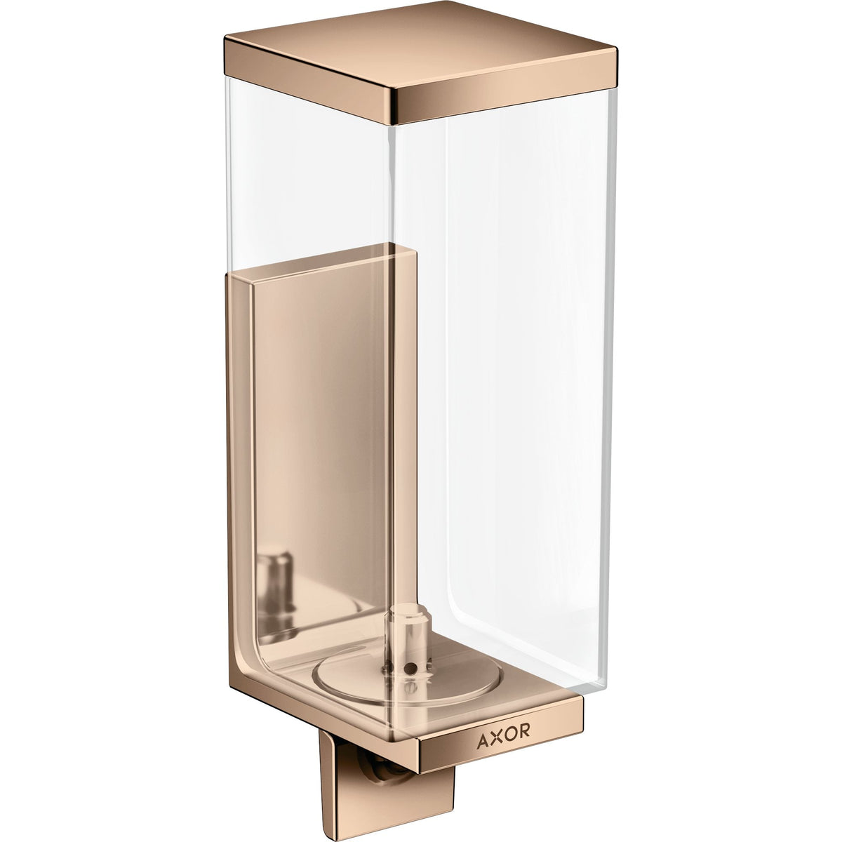AXOR-Universal-Rectangular-Liquid-soap-dispenser-Polished-Red-Gold-42610300