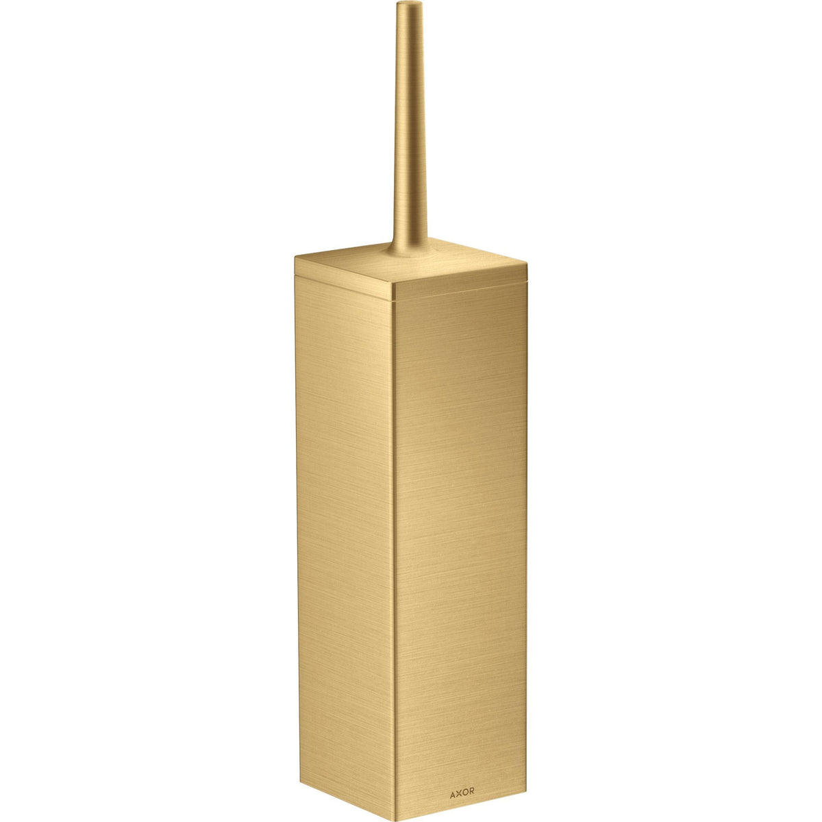 AXOR-Universal-Rectangular-Toilet-brush-holder-wall-mounted-Brushed-Gold-Optic-42655250