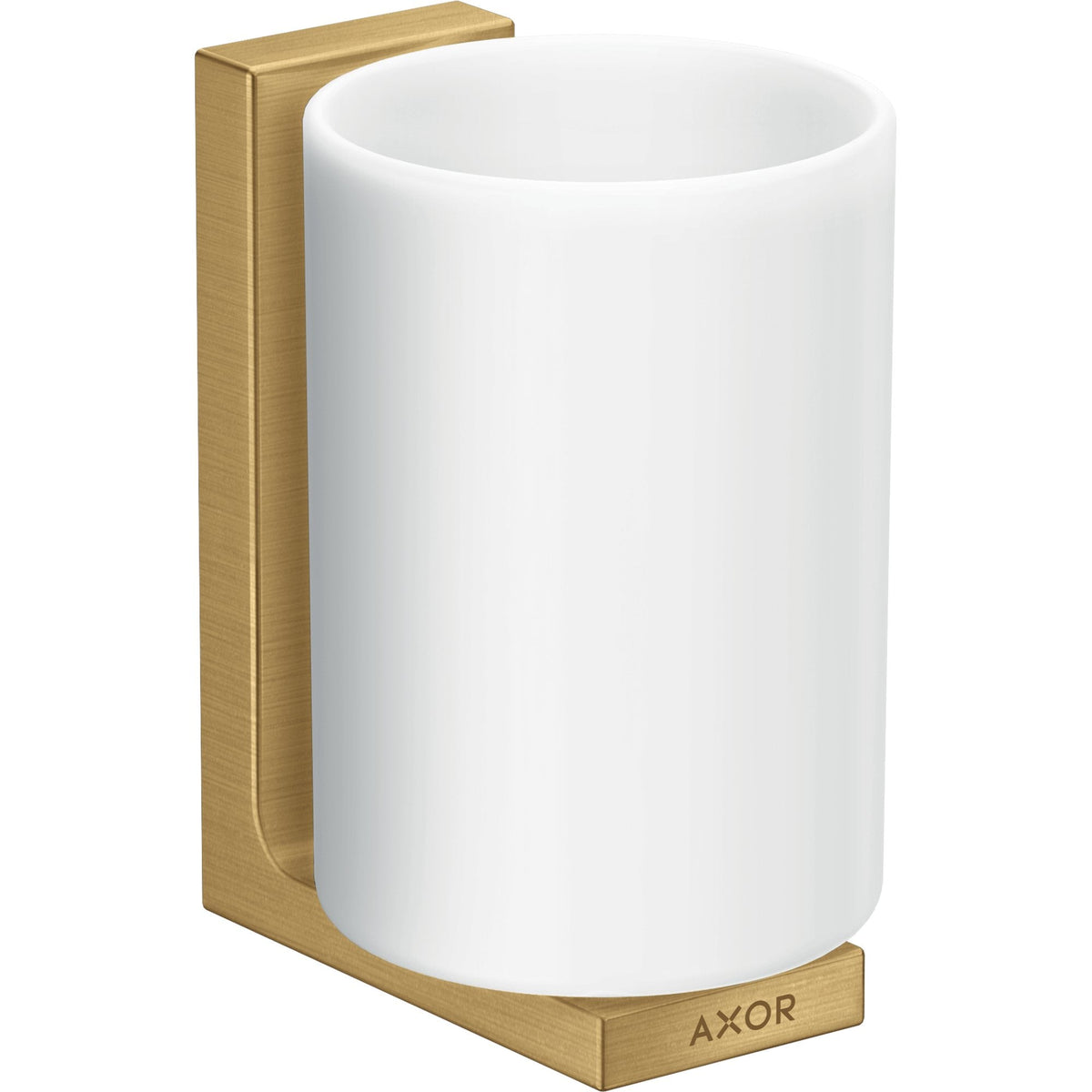 AXOR-Universal-Rectangular-Toothbrush-tumbler-Brushed-Gold-Optic-42604250
