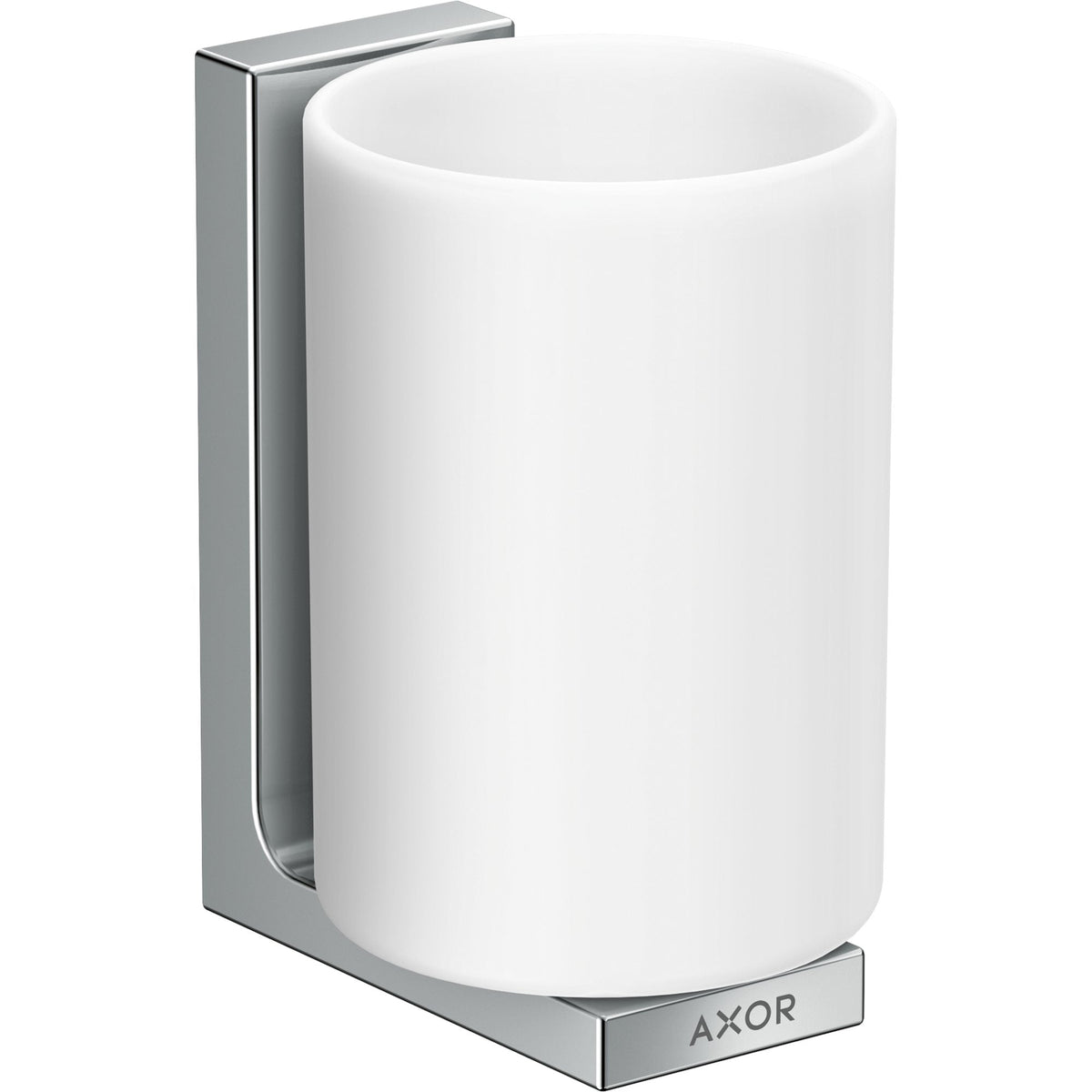 AXOR-Universal-Rectangular-Toothbrush-tumbler-Chrome-42604000