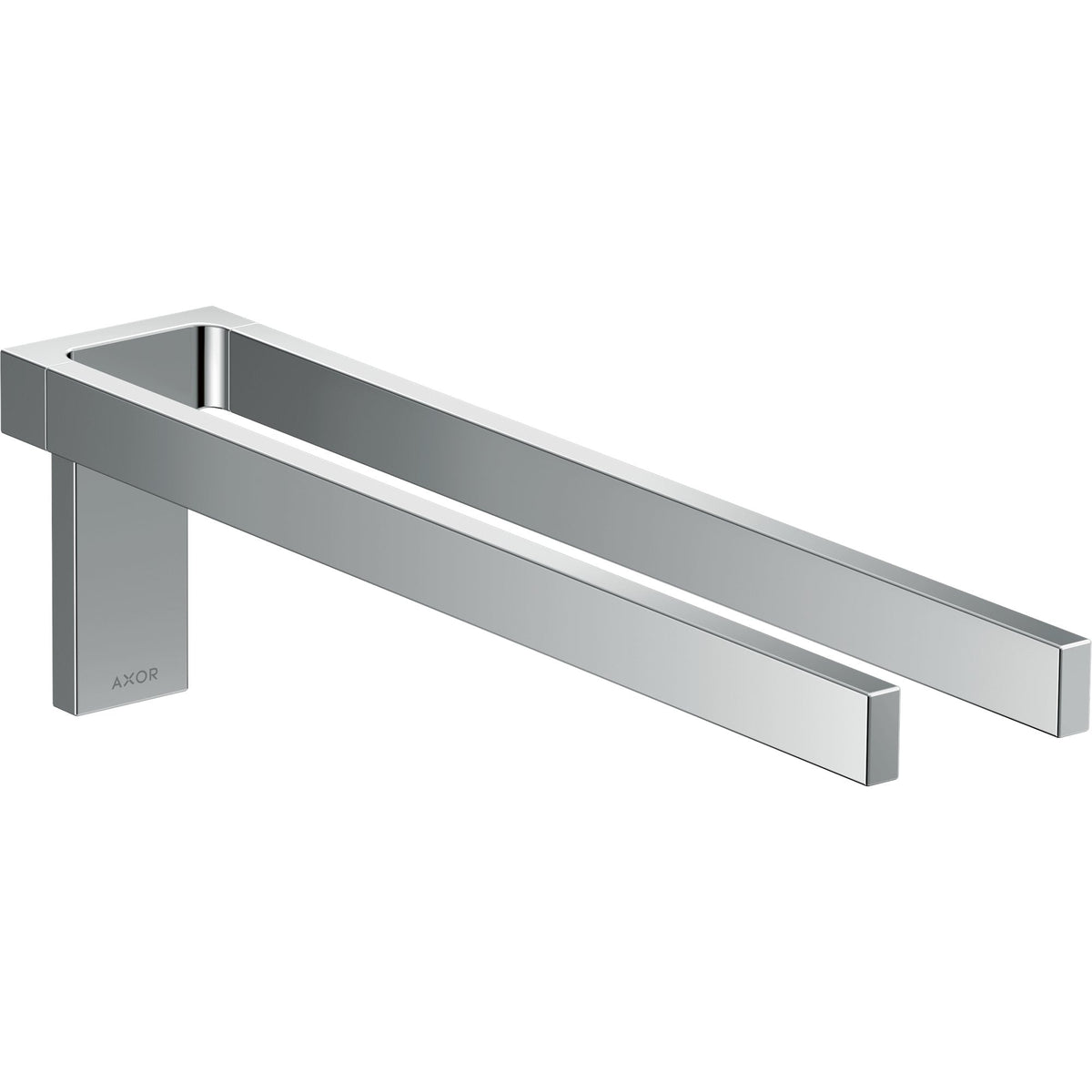 AXOR-Universal-Rectangular-Towel-holder-twin-handle-Chrome-42622000