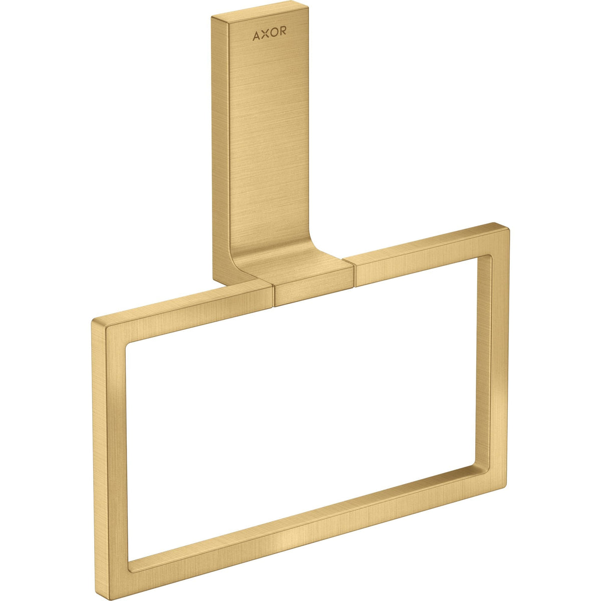 AXOR-Universal-Rectangular-Towel-ring-Brushed-Gold-Optic-42623250