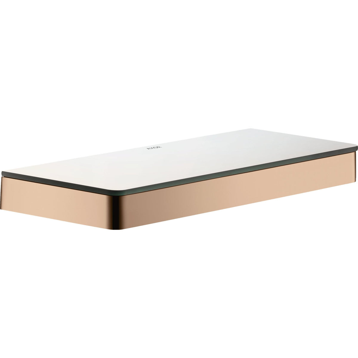 AXOR-Universal-Softsquare-Shelf-300-Polished-Red-Gold-42838300