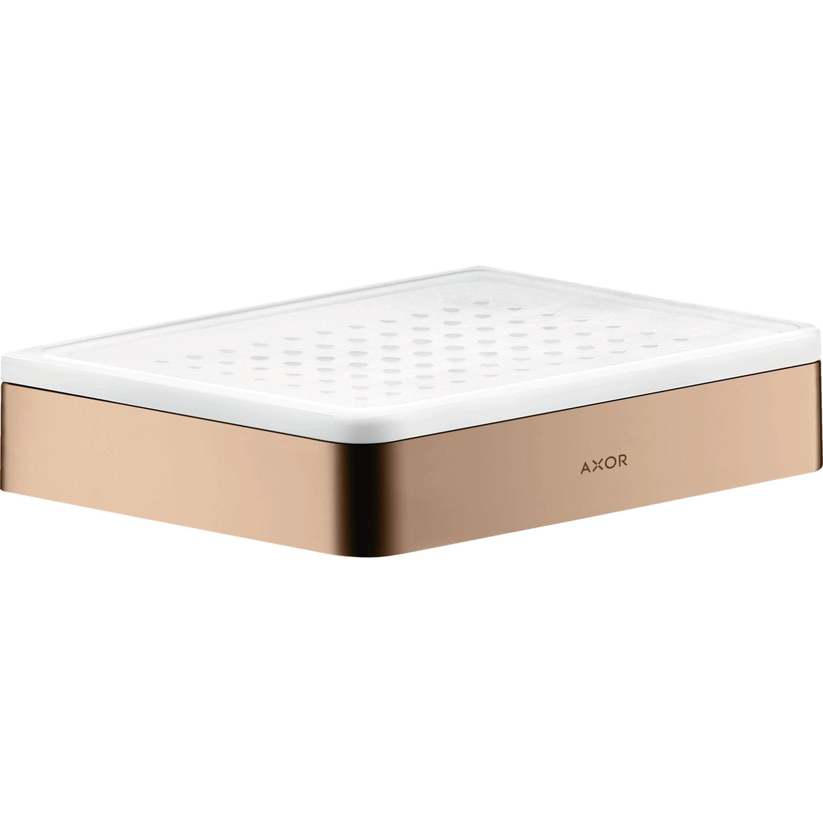 AXOR-Universal-Softsquare-Soap-dish-shelf-Polished-Red-Gold-42803300