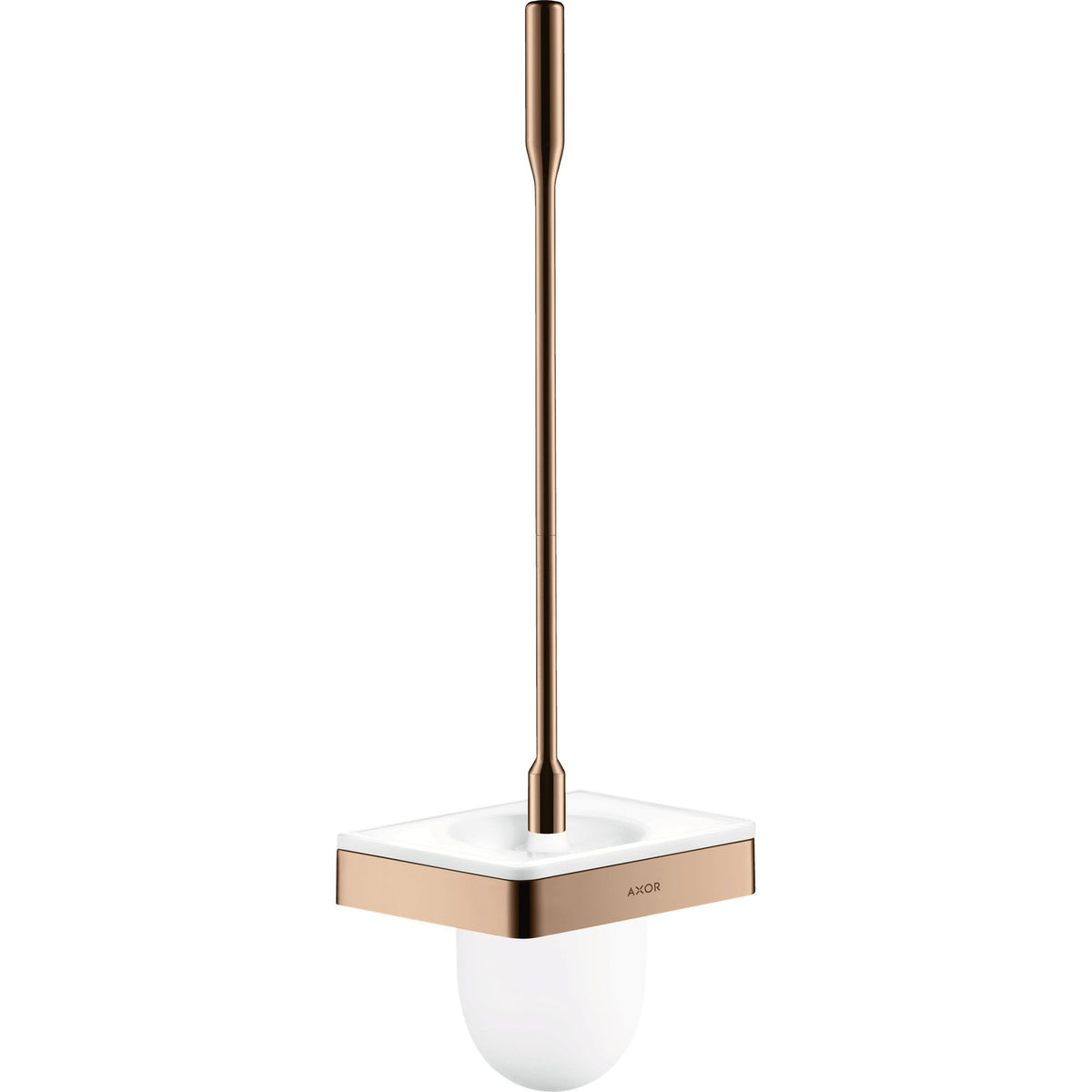 AXOR-Universal-Softsquare-Toilet-brush-holder-wall-mounted-Polished-Red-Gold-42835300