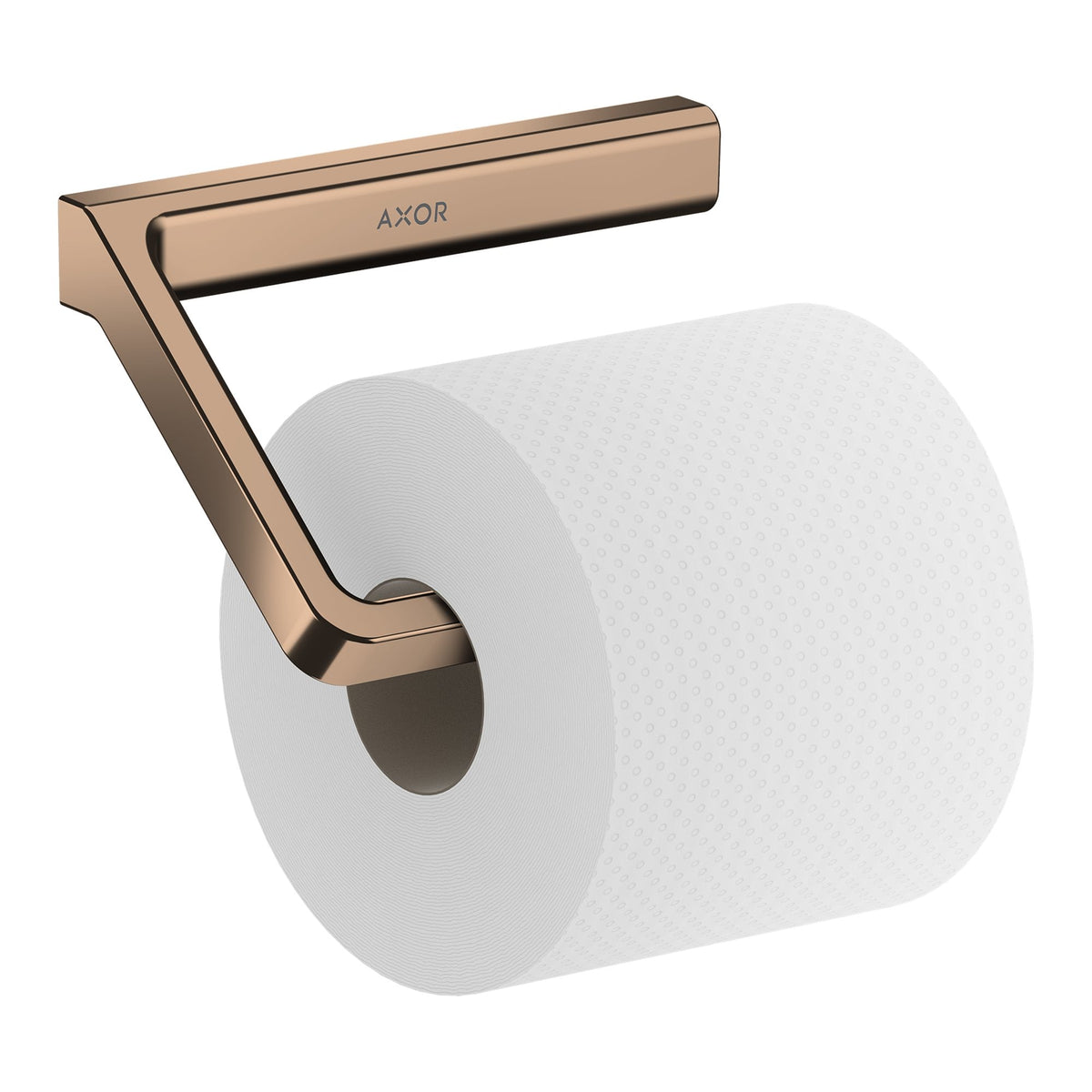 AXOR-Universal-Softsquare-Toilet-paper-holder-Polished-Red-Gold-42846300