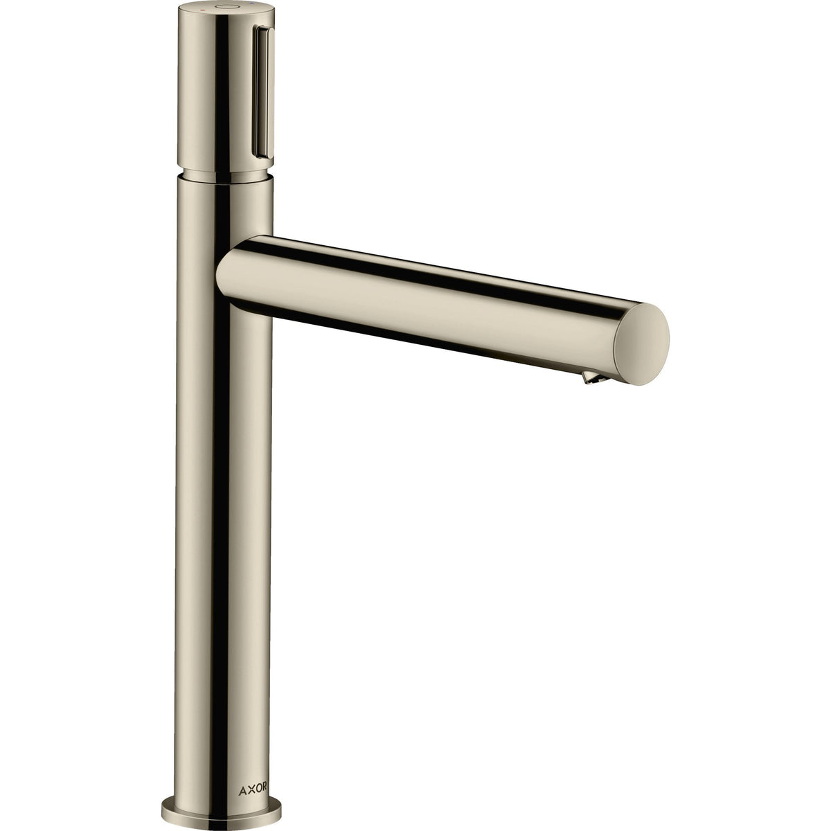 AXOR-Uno-Basin-mixer-Select-200-for-wash-bowls-with-waste-set-Polished-Nickel-45013830