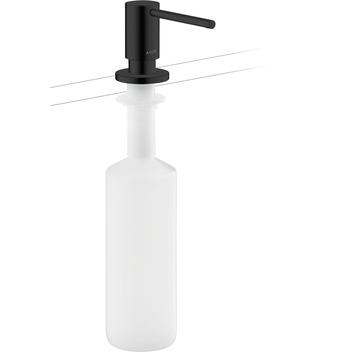 AXOR-Uno-Liquid-soap-dispenser-washing-up-liquid-dispenser-Matt-Black-42818670