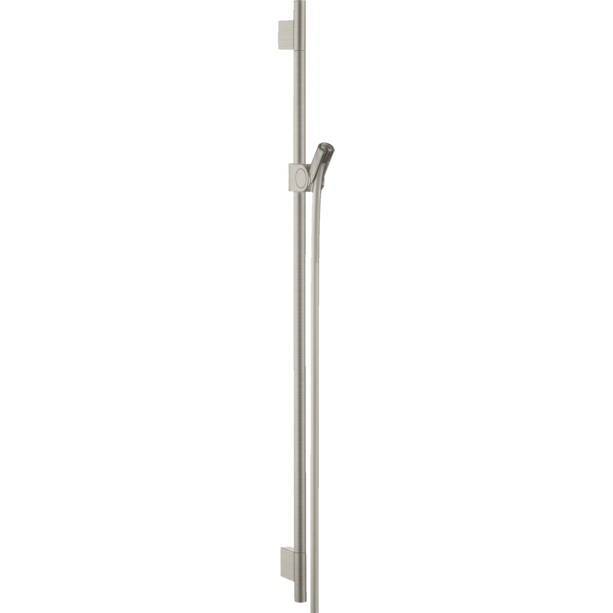 AXOR-Uno-Shower-bar-0-90-m-with-shower-hose-1-60-m-Stainless-Steel-Optic-27989800