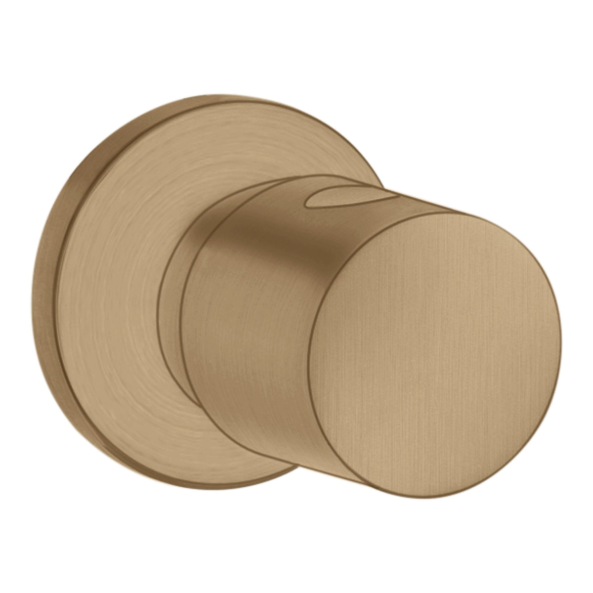 AXOR Uno Shut off valve for concealed installation Brushed Bronze 38976140
