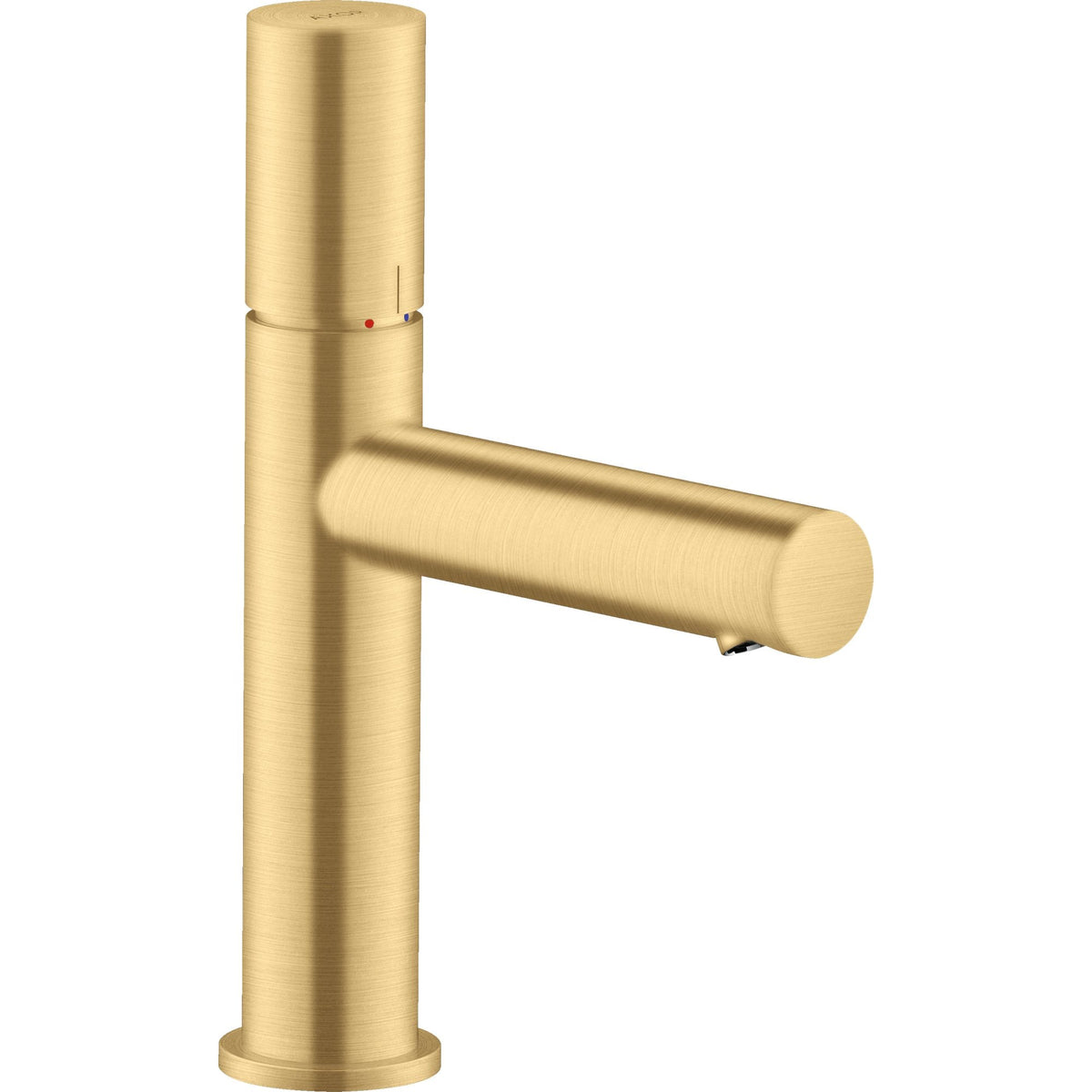 AXOR-Uno-Single-lever-basin-mixer-110-with-zero-handle-and-waste-set-Brushed-Gold-Optic-45002250