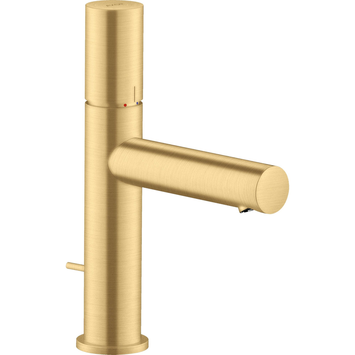 AXOR-Uno-Single-lever-basin-mixer-110-with-zero-handle-with-pop-up-waste-set-Brushed-Gold-Optic-45001250