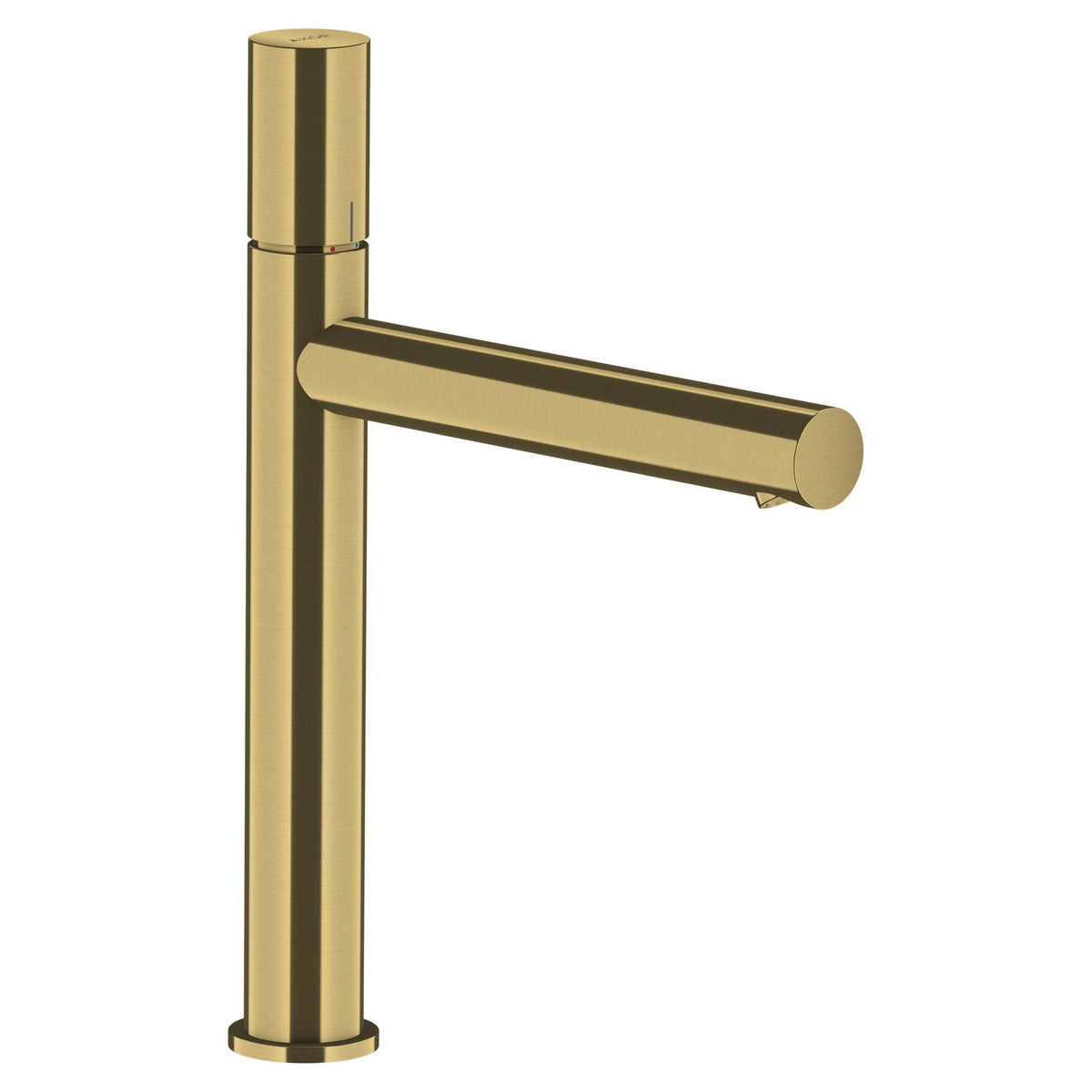 AXOR-Uno-Single-lever-basin-mixer-200-with-zero-handle-for-wash-bowls-and-waste-set-Brushed-Gold-Optic-45003250