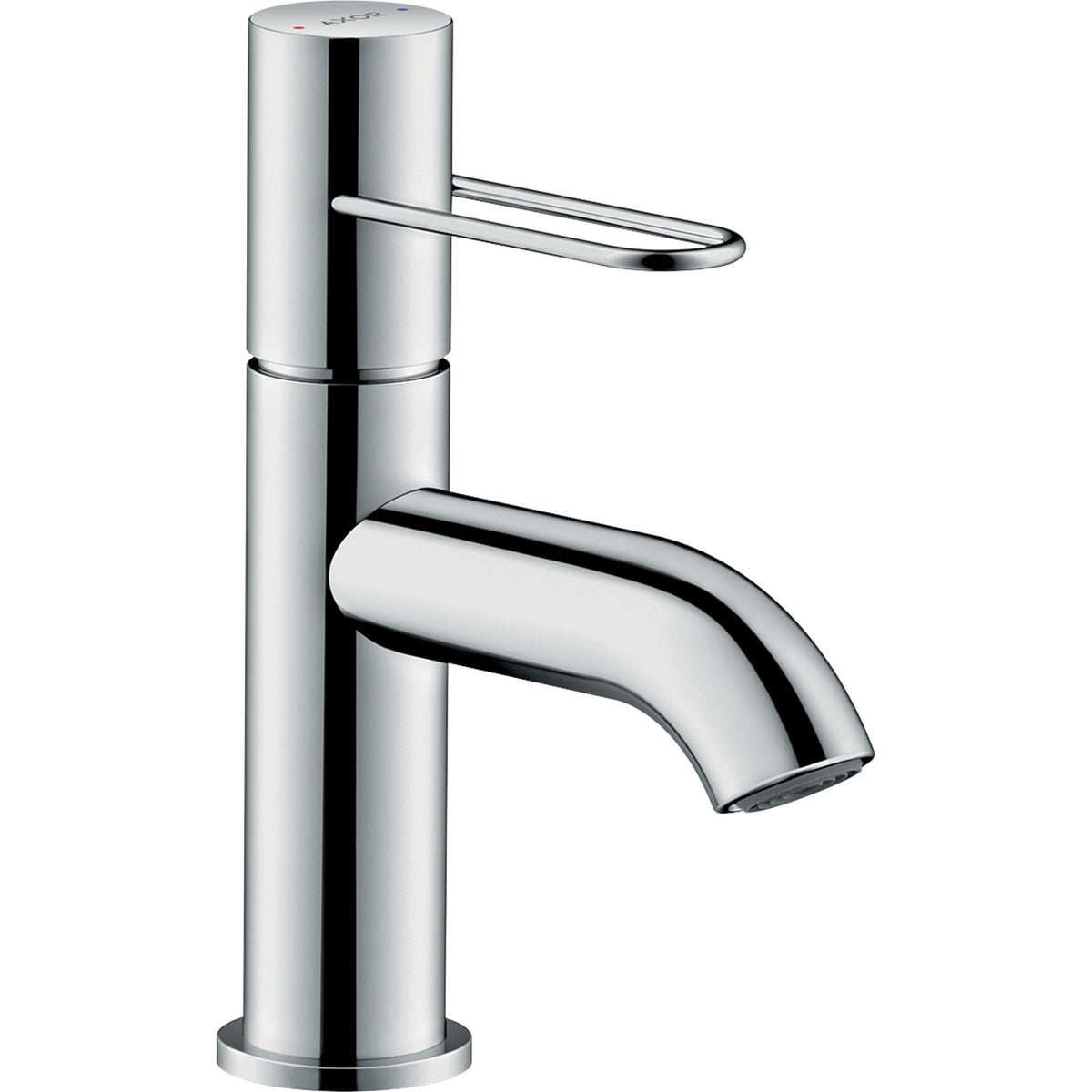 AXOR-Uno-Single-lever-basin-mixer-70-with-loop-handle-and-waste-set-Polished-Chrome-38021020