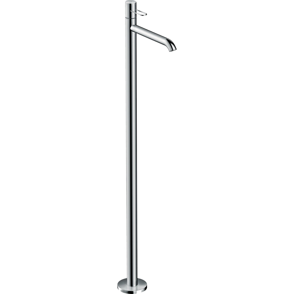 AXOR-Uno-Single-lever-basin-mixer-floor-standing-with-loop-handle-without-waste-set-Polished-Chrome-38037020