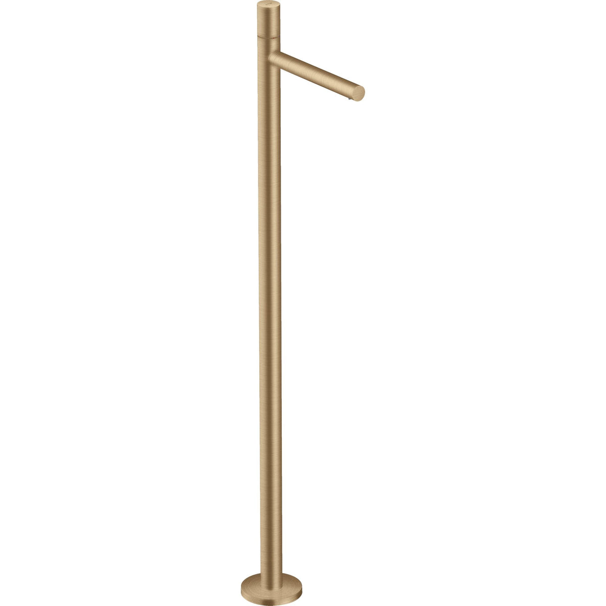 AXOR-Uno-Single-lever-basin-mixer-floor-standing-with-zero-handle-without-waste-set-Brushed-Bronze-45037140