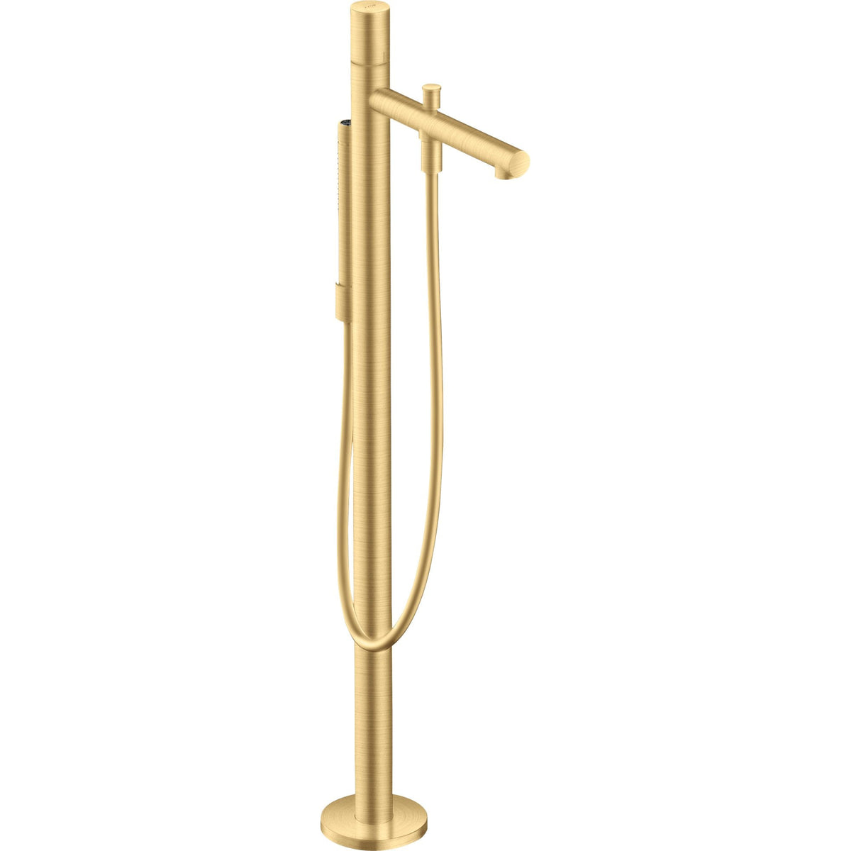 AXOR-Uno-Single-lever-bath-mixer-floor-standing-with-zero-handle-Brushed-Gold-Optic-45416250