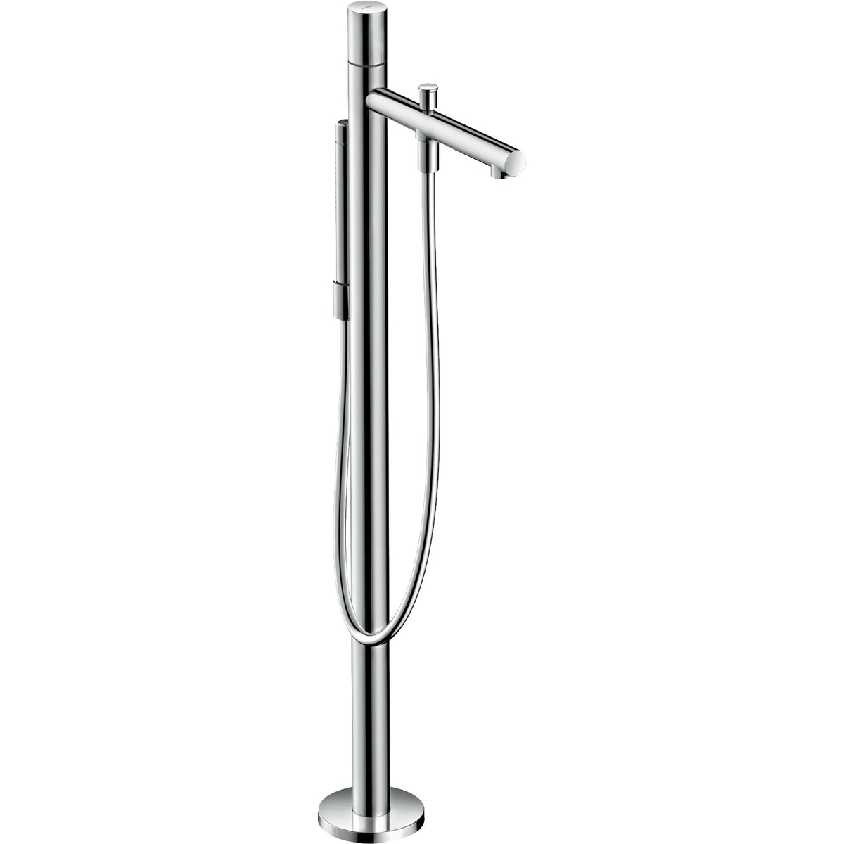 AXOR-Uno-Single-lever-bath-mixer-floor-standing-with-zero-handle-Chrome-45416000
