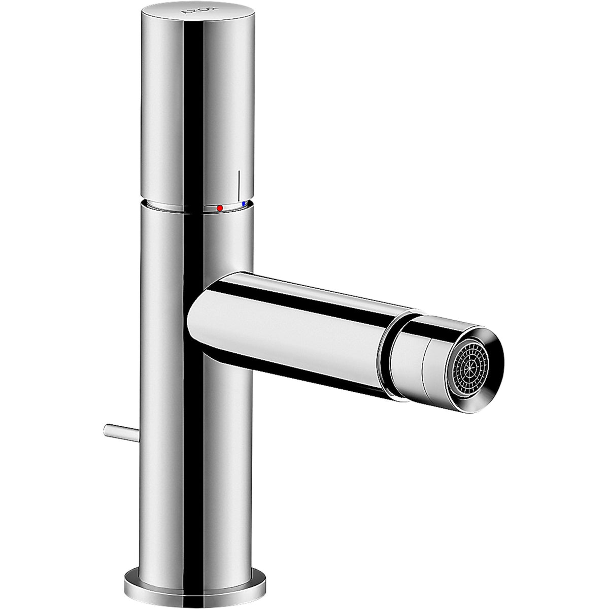AXOR-Uno-Single-lever-bidet-mixer-with-zero-handle-and-pop-up-waste-set-Polished-Chrome-45200020
