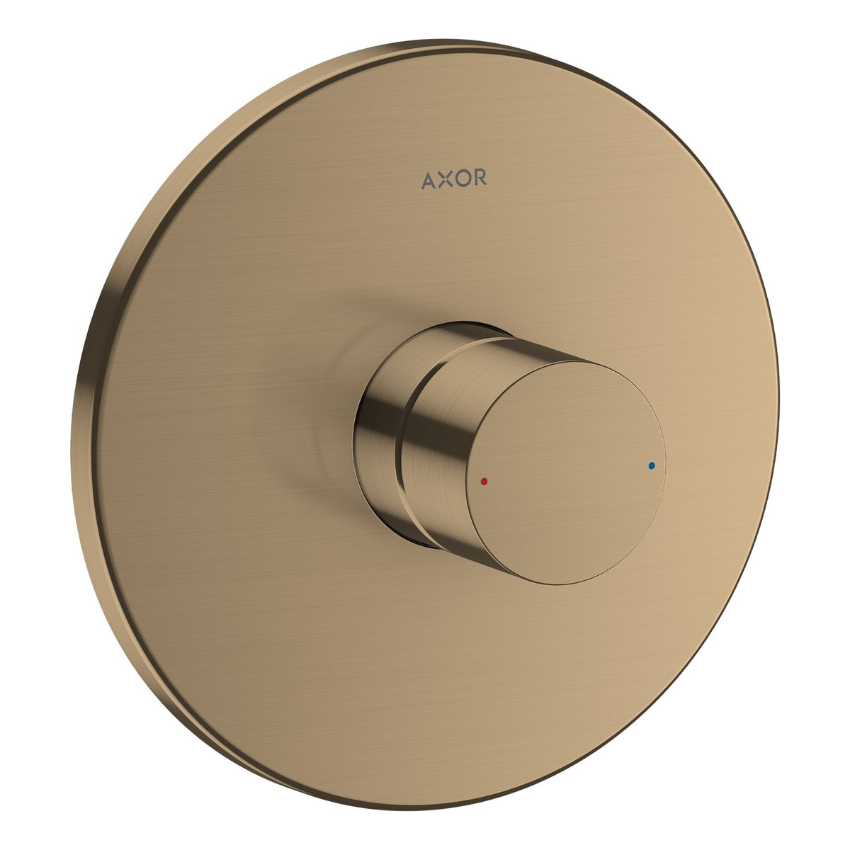 AXOR-Uno-Single-lever-shower-mixer-for-concealed-installation-with-zero-handle-Brushed-Bronze-45605140