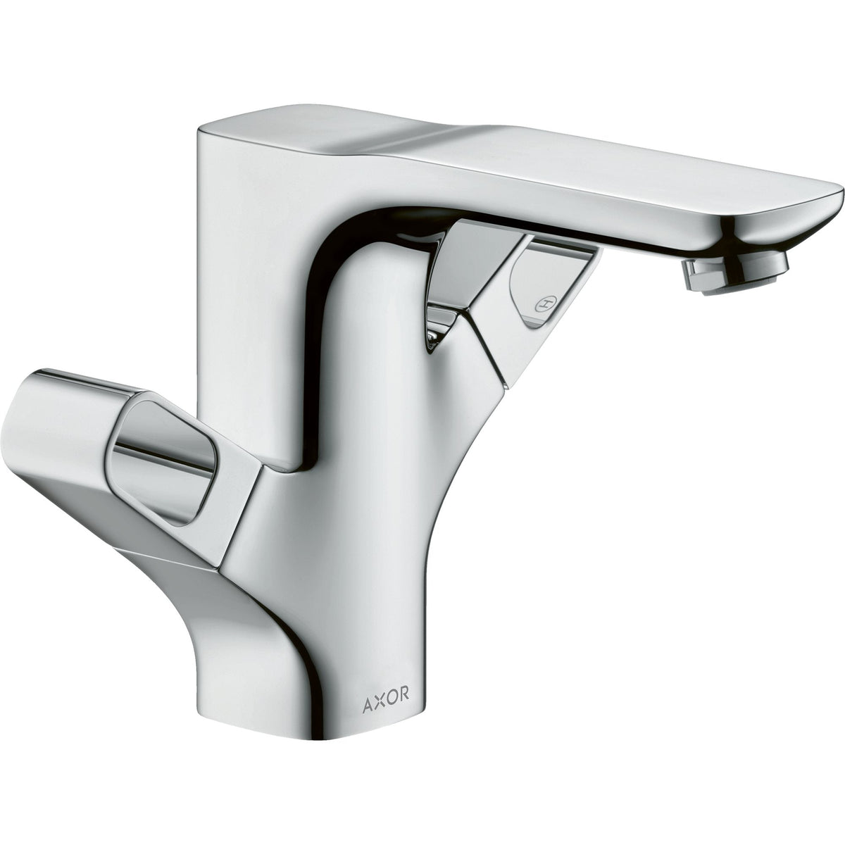 AXOR-Urquiola-2-handle-basin-mixer-120-with-pop-up-waste-set-Chrome-11024000