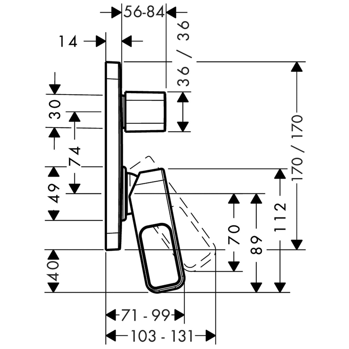 AXOR-Urquiola-Single-lever-bath-mixer-for-concealed-installation-11425-technical-02