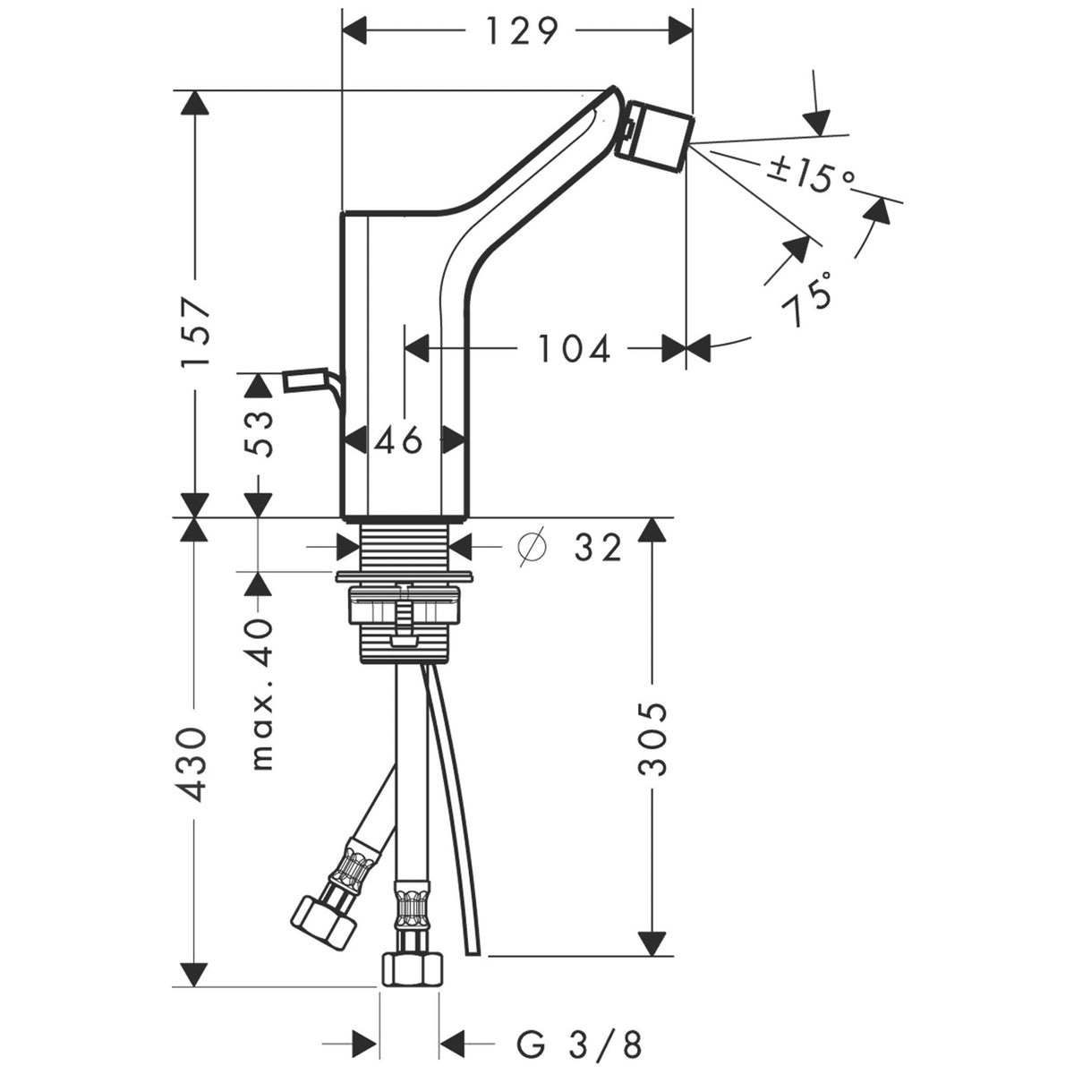 AXOR-Urquiola-Single-lever-bidet-mixer-with-pop-up-waste-set-11220-technical-01