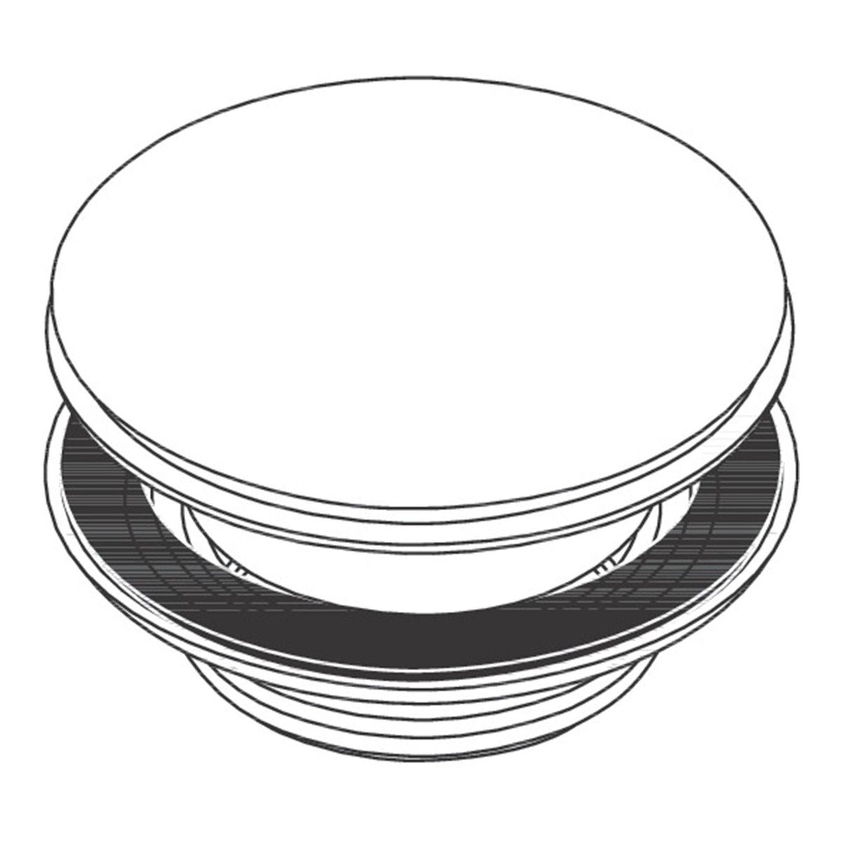 AXOR Waste set non closing for washbasins 51301 technical 02
