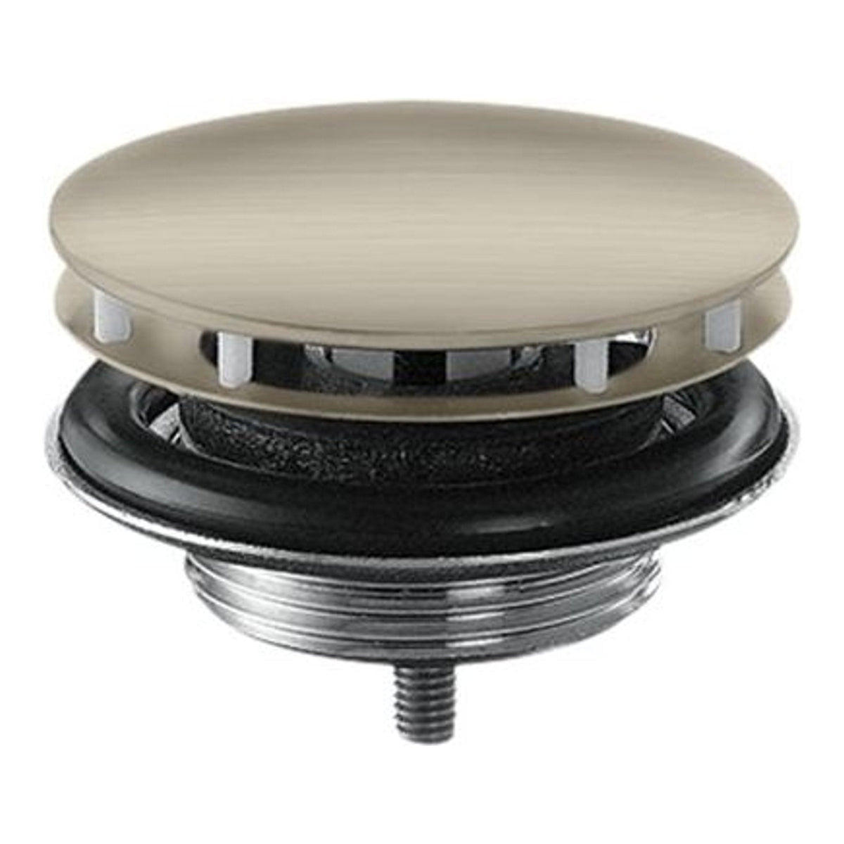 AXOR Waste set non closing for washbasins Brushed Nickel 51301820