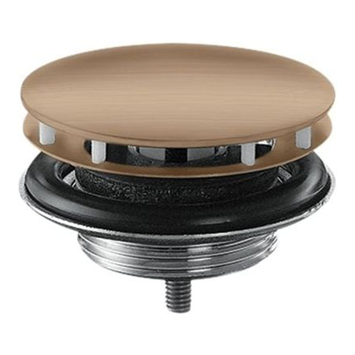 AXOR Waste set non closing for washbasins Brushed Red Gold 51301310