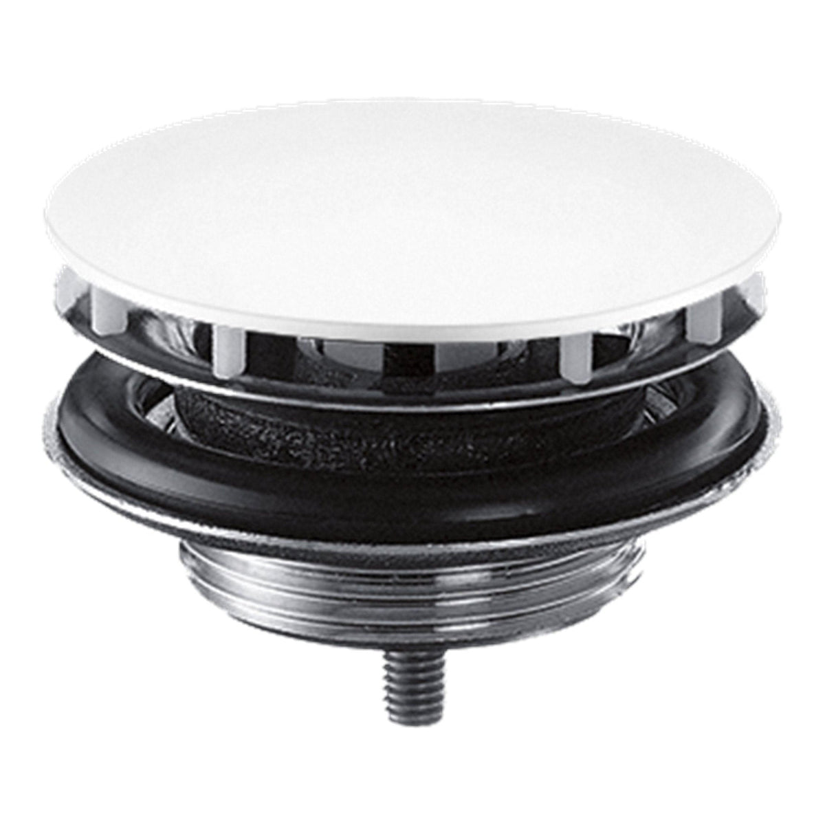 AXOR Waste set non closing for washbasins Matt White 51301700
