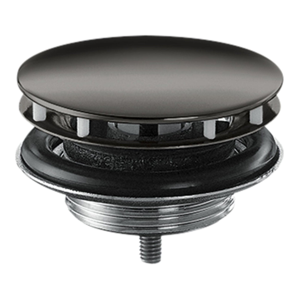 AXOR Waste set non closing for washbasins Polished Black Chrome 51301330