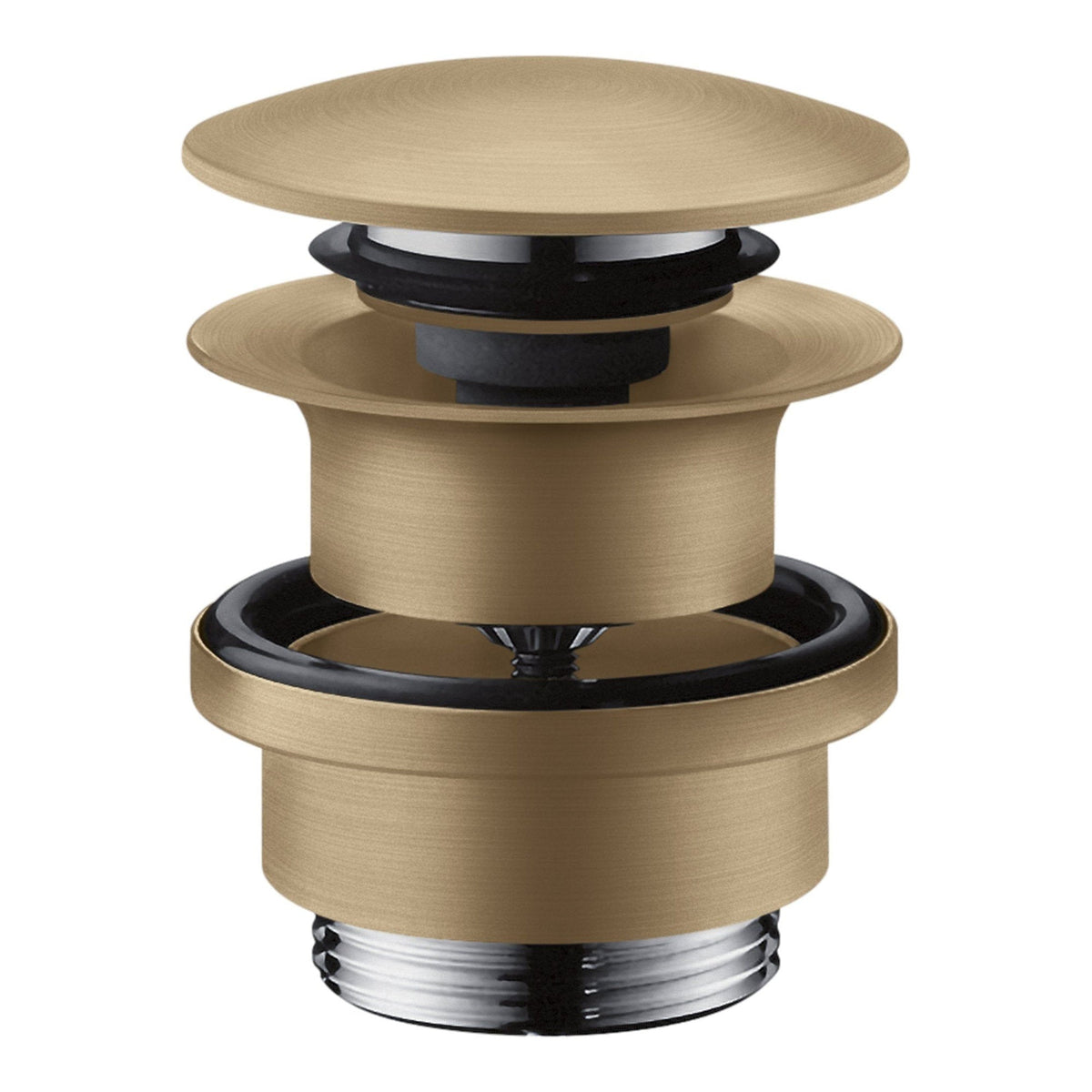 AXOR Waste set push open for basin and bidet mixers Brushed Bronze 51300140
