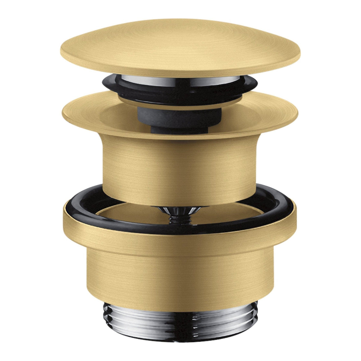 AXOR Waste set push open for basin and bidet mixers Brushed Gold Optic 51300250