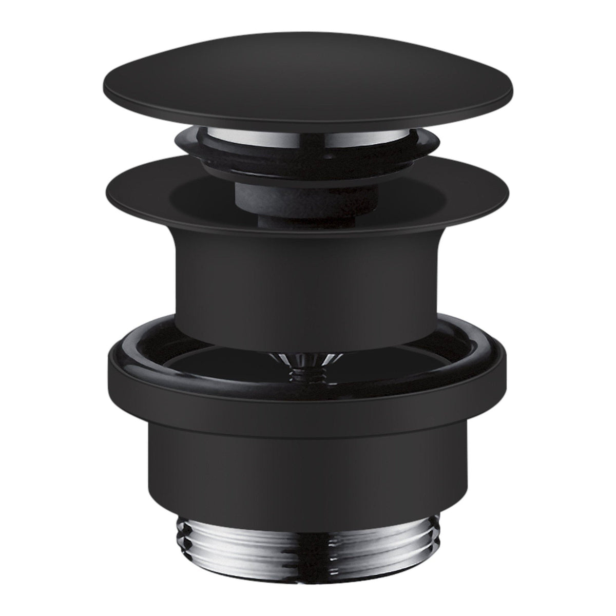 AXOR Waste set push open for basin and bidet mixers Matt Black 51300670