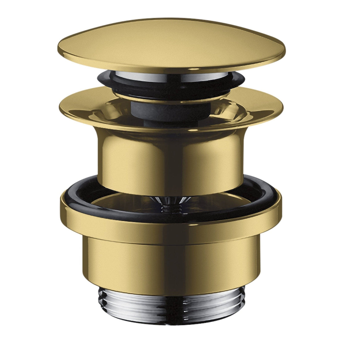 AXOR Waste set push open for basin and bidet mixers Polished Gold Optic 51300990