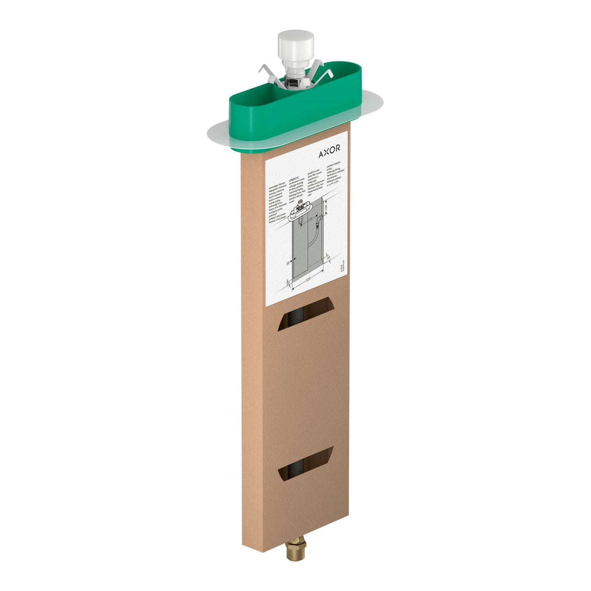 AXOR sBox Rim and tile mounted bath basic set 15490180