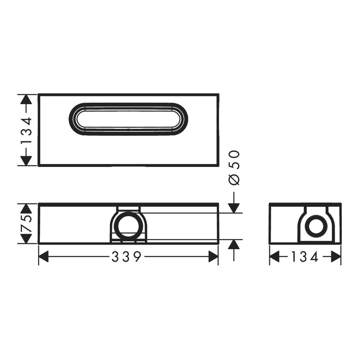 AXOR-uBox-universal-01005180-scale-drawing