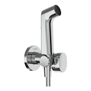 Hansgrohe Bidette hand shower 1jet S EcoSmart for warm water with shower holder and shower hose 125 cm Chrome 29232000.jpg
